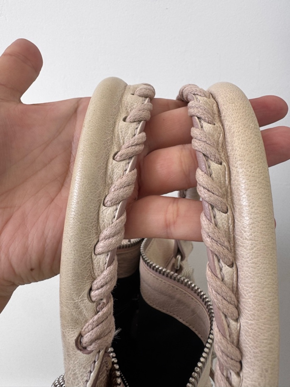 Balenciaga dusty pink Leather Work Bag - Picture 8 of 16